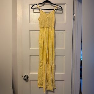 Sincerely Jules Yellow Jumpsuit with Pockets